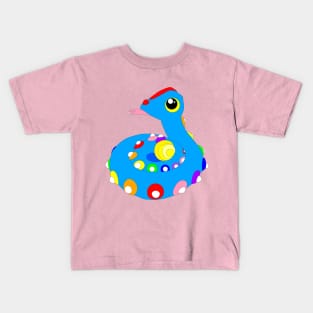 Blue rainbow rattlesnake Kids T-Shirt